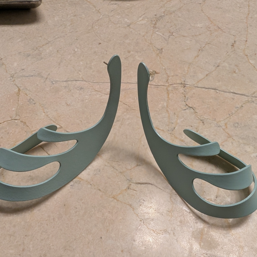 Rosie Assoulin Mint Green Earrings